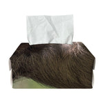 Happy Sloth Print Rectangle Tissue Box Cover