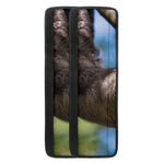 Happy Sloth Print Refrigerator Handle Covers
