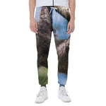 Happy Sloth Print Scuba Joggers