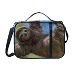 Happy Sloth Print Shoulder Strap Bible Bag