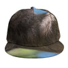 Happy Sloth Print Snapback Cap