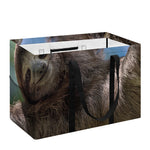 Happy Sloth Print Utility Tote Bag