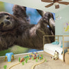 Happy Sloth Print Wall Sticker