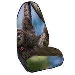Happy Sloth Print Waterproof Car Seat Cover