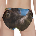 Happy Sloth Print Women's Panties