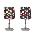 Happy Snowman Pattern Print Bar Stool Covers