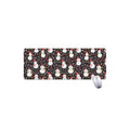 Happy Snowman Pattern Print Extended Mouse Pad