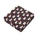 Happy Snowman Pattern Print Outdoor Seat Cushion Cover