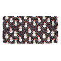 Happy Snowman Pattern Print Towel