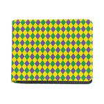 Harlequin Mardi Gras Pattern Print Bifold Wallet