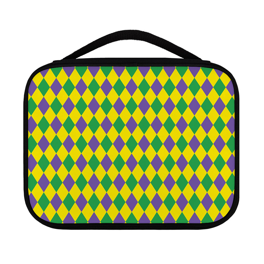 Harlequin Mardi Gras Pattern Print Classic Bible Case
