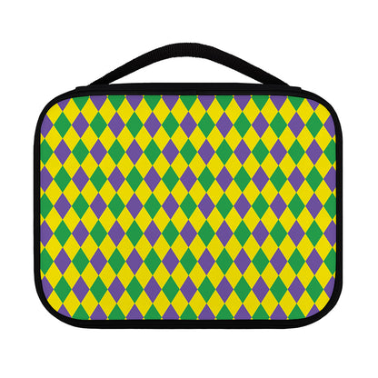 Harlequin Mardi Gras Pattern Print Classic Bible Case