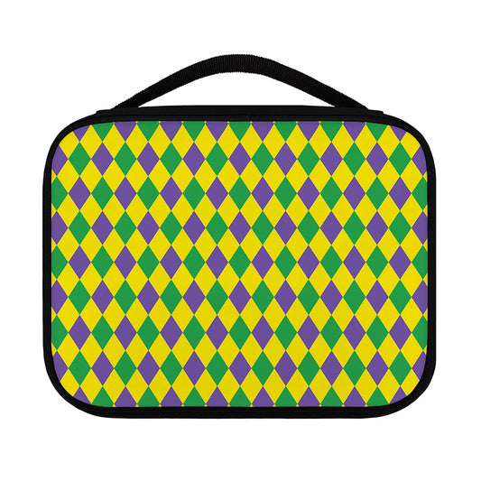Harlequin Mardi Gras Pattern Print Classic Bible Case