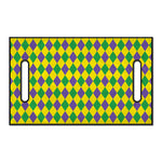 Harlequin Mardi Gras Pattern Print Golf Cart Seat Cover