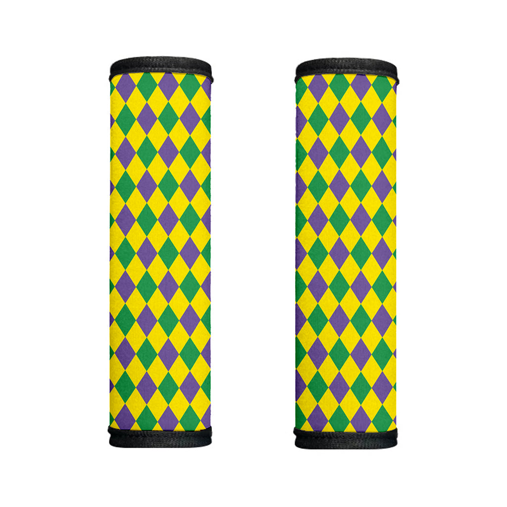 Harlequin Mardi Gras Pattern Print Handle Covers