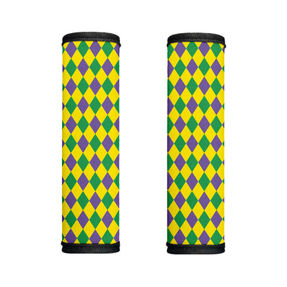 Harlequin Mardi Gras Pattern Print Handle Covers
