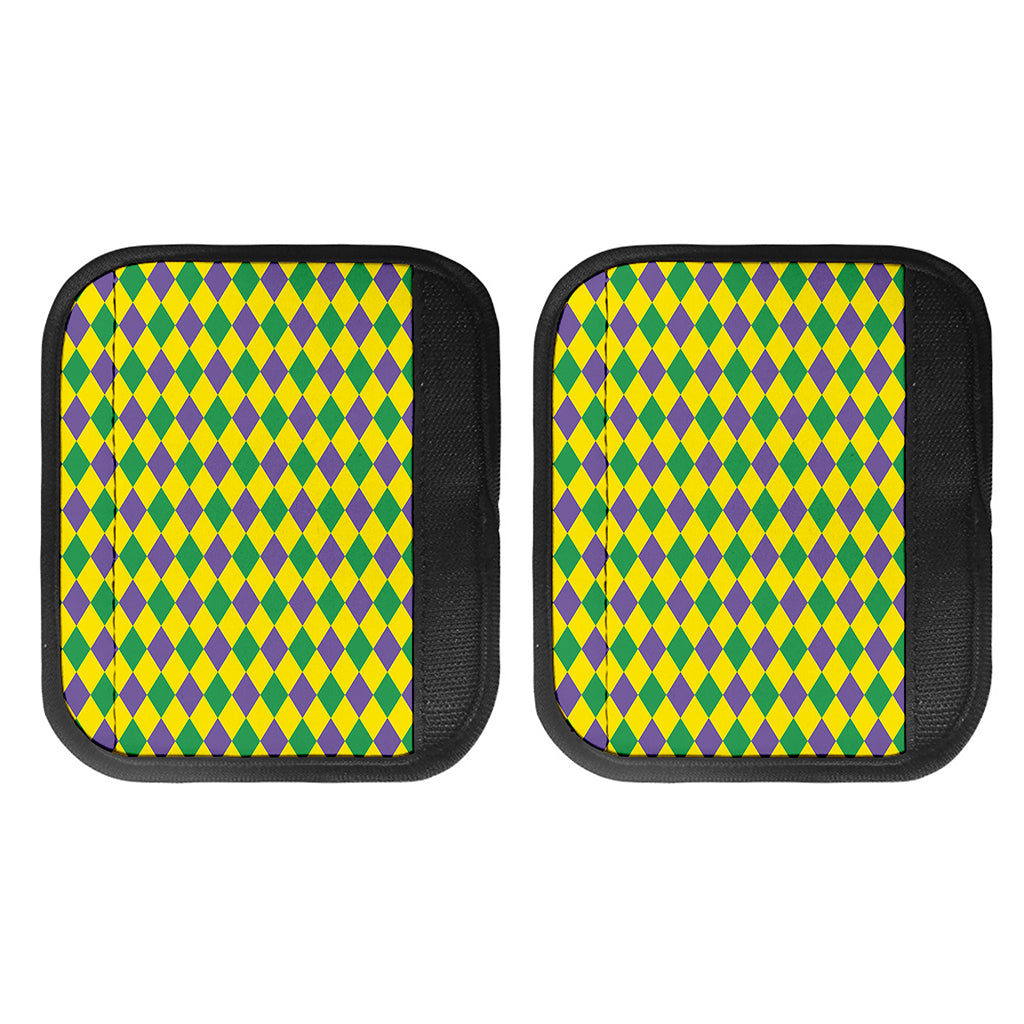 Harlequin Mardi Gras Pattern Print Handle Covers