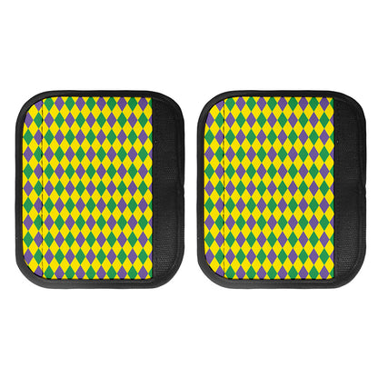 Harlequin Mardi Gras Pattern Print Handle Covers