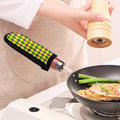 Harlequin Mardi Gras Pattern Print Skillet Handle Cover