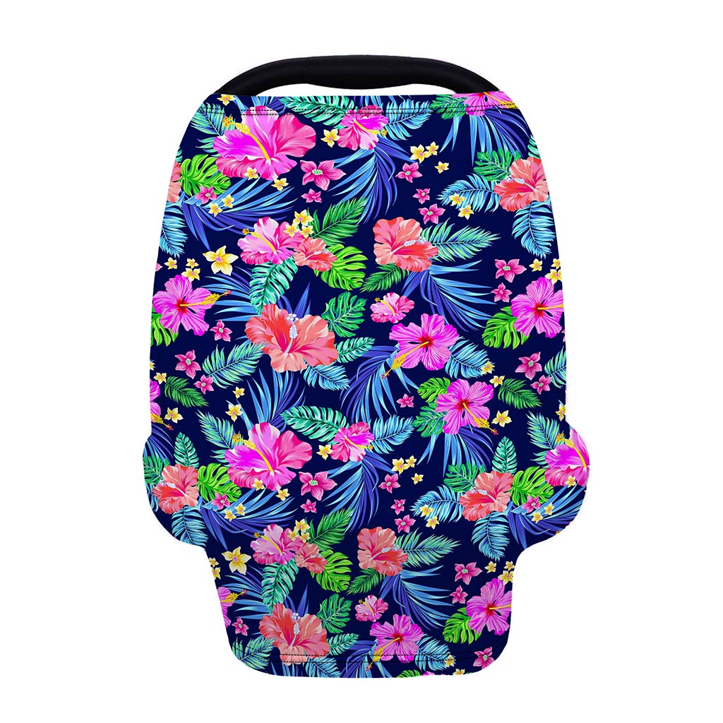 Hawaii Exotic Flowers Pattern Print Baby Seat Cover