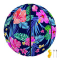 Hawaii Exotic Flowers Pattern Print Basketball