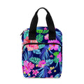 Hawaii Exotic Flowers Pattern Print Bible Tote Bag