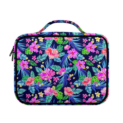 Hawaii Exotic Flowers Pattern Print Briefcase Bible Bag