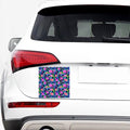 Hawaii Exotic Flowers Pattern Print Car Sticker