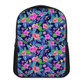 Hawaii Exotic Flowers Pattern Print Casual Backpack