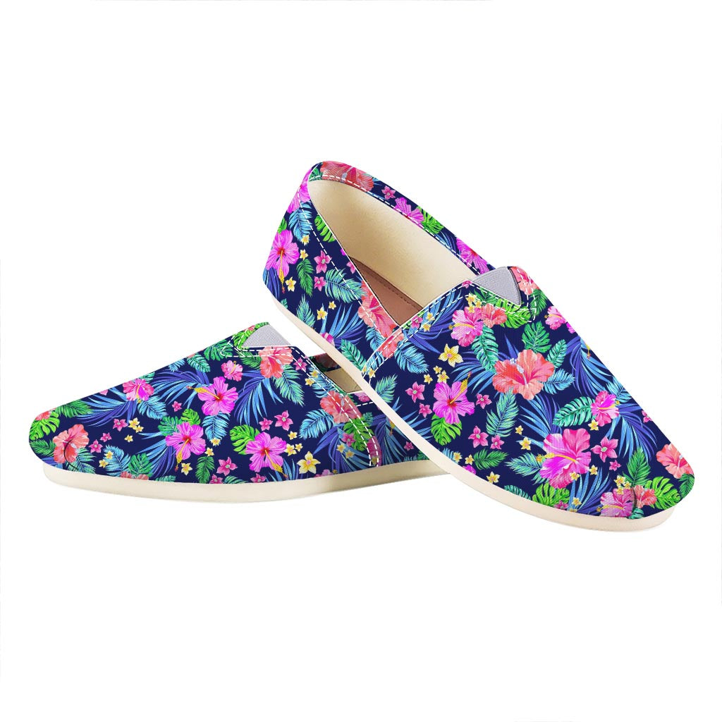 Hawaii Exotic Flowers Pattern Print Casual Shoes