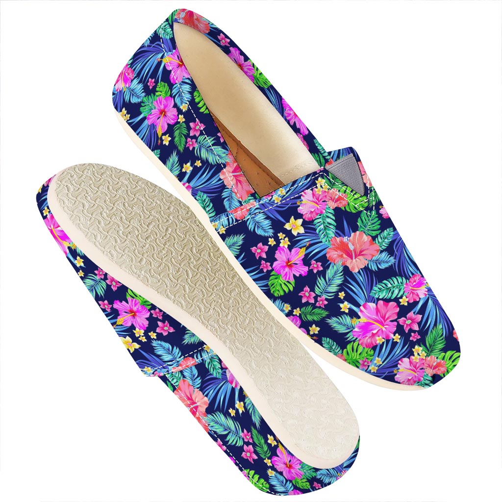 Hawaii Exotic Flowers Pattern Print Casual Shoes