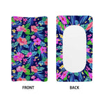 Hawaii Exotic Flowers Pattern Print Changing Pad Cover