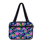 Hawaii Exotic Flowers Pattern Print Double Strap Bible Bag