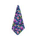 Hawaii Exotic Flowers Pattern Print Hand Towel