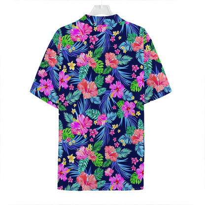 Hawaii Exotic Flowers Pattern Print Hawaiian Shirt