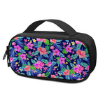 Hawaii Exotic Flowers Pattern Print Insulin Cooler Travel Case