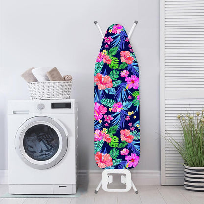 Hawaii Exotic Flowers Pattern Print Ironing Board Cover