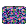 Hawaii Exotic Flowers Pattern Print Laptop Sleeve