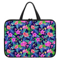 Hawaii Exotic Flowers Pattern Print Laptop Sleeve With Handle