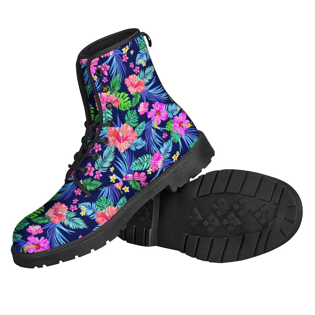 Hawaii Exotic Flowers Pattern Print Backpack