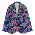 Hawaii Exotic Flowers Pattern Print Men's Blazer