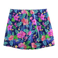 Hawaii Exotic Flowers Pattern Print Mesh Shorts