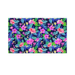 Hawaii Exotic Flowers Pattern Print Polyester Flag