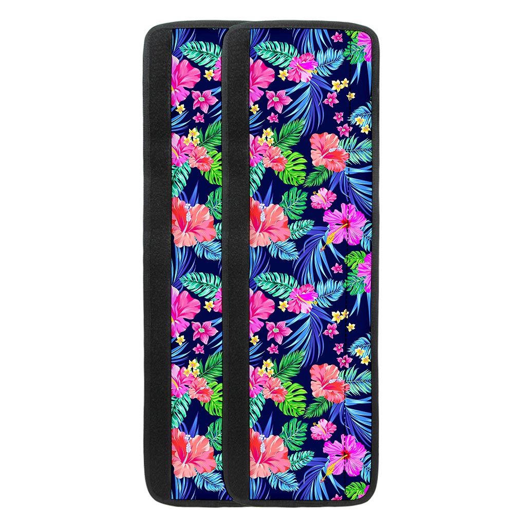 Hawaii Exotic Flowers Pattern Print Refrigerator Handle Covers