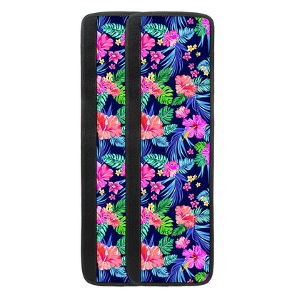 Hawaii Exotic Flowers Pattern Print Refrigerator Handle Covers