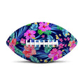 Hawaii Exotic Flowers Pattern Print Rugby Ball