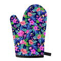 Hawaii Exotic Flowers Pattern Print Single Oven Mitt