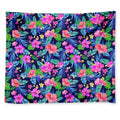 Hawaii Exotic Flowers Pattern Print Tapestry