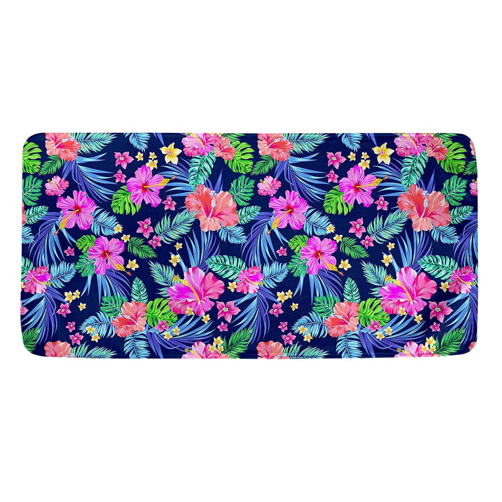 Hawaii Exotic Flowers Pattern Print Towel