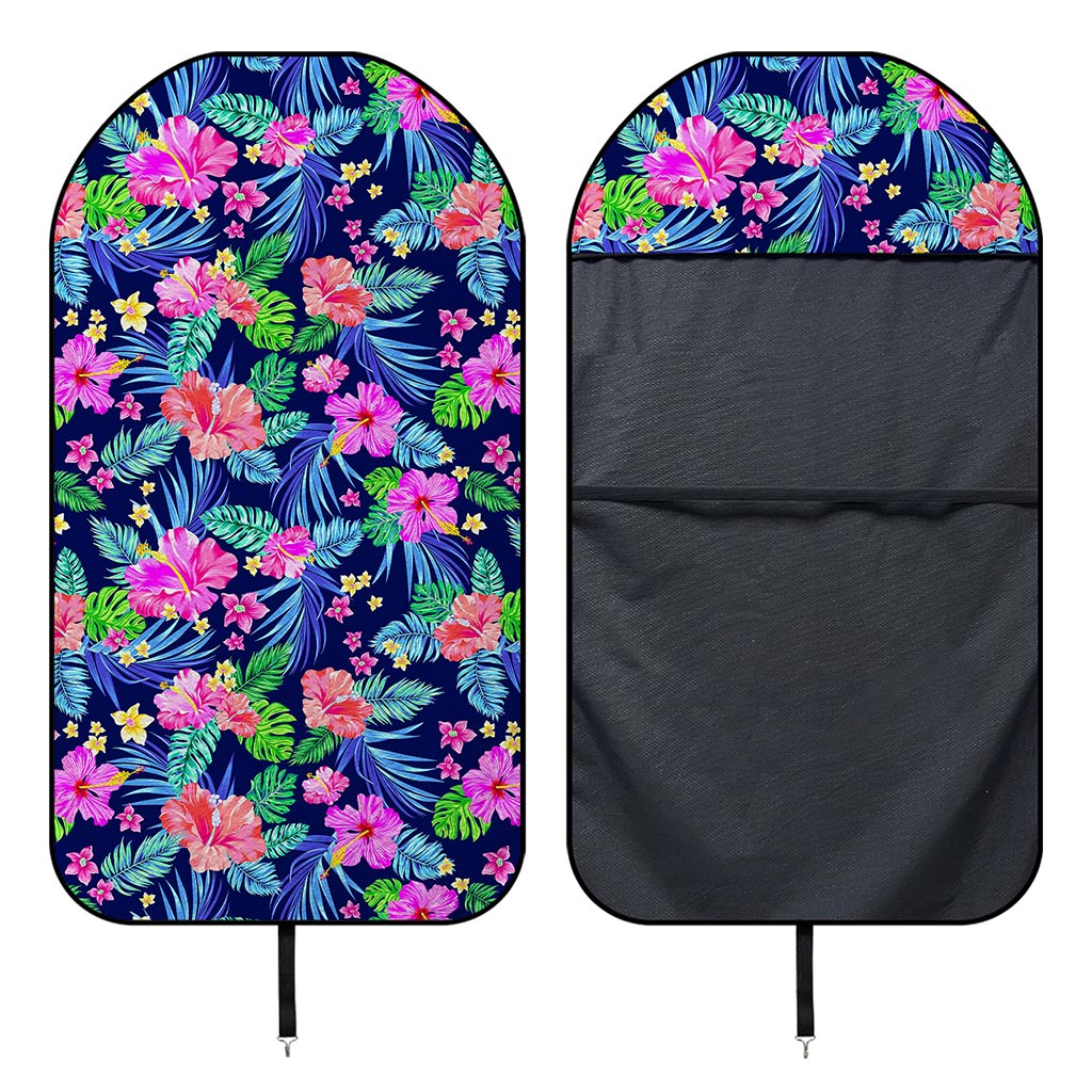 Hawaii Exotic Flowers Pattern Print Waterproof Car Seat Cover